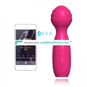 Waterproof APP Remote Control vibrator sex toys Wireless Magic Wand G-Spot AV Massager Female Clitoris Stimulator