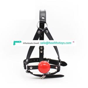Wholesale Custom Support Head Harness Bondage Soft Ball Gag Gifts