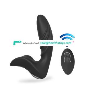 Wireless Remote Control Anal Plug Vibrator Electric Prostate Massager Men Climax Masturbator