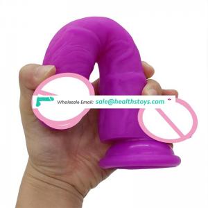 big medical silicone artificial penis for woman huge realistic dildo with suction cup for women