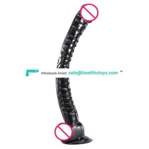 rubber plastic long huge big giant  horse dildo sex toy for woman