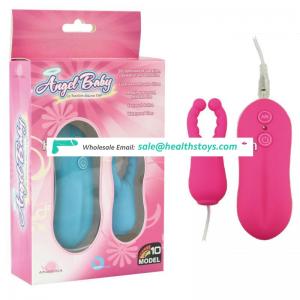 sex toy-Angel Baby-10 Function nipple & Cock clips