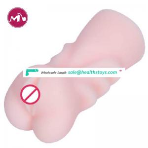 small sex toy soft rubber silicone girl sexy pussy  male masturbator